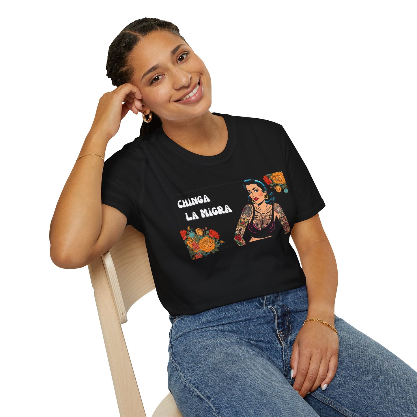 Chinga La Migra – Power, Beauty, and Resistance Tee